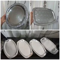 فروش تعدادی سینی یا دیس قدیمی باهم یکجا یا تکی