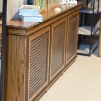 کنسول و کاور شوفاژ چوبی کد ۴|بوفه، ویترین، کنسول|مشهد, جانباز|دیوار