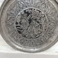 سینی مسی قلم دست بزرگ