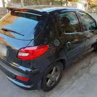 پژو ۲۰۶ اسپرت ۹۶ مشکی، سالم و خوشدست|خودرو سواری و وانت|مشهد, نوفل لوشاتو|دیوار