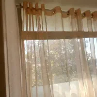 پرده با میل پرده  ۱۳ متر  پانچ شده