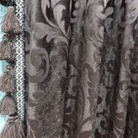 پرده تور همراه با دو عدد دستک پرده