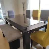 میز ناهارخوری|میز و صندلی غذاخوری|گرگان, |دیوار