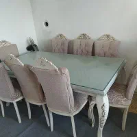میز غذا خوری هشت نفره