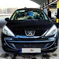 207 اتوماتیک پانوراما ارتقا یافته مشکی آبنوس