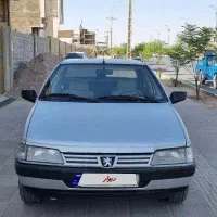 پژو 405 نقره‌ای مدل 90 بدون رنگ