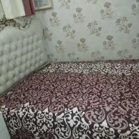 سرویس خواب دونفره جکدار با تشک فنری