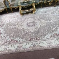 فرش 12متری 500شانه.رنگ گردویی