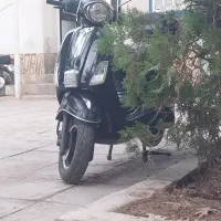 موتور سیکلت طرح وسپا پاکشتی|موتورسیکلت|شیراز, آبیاری|دیوار