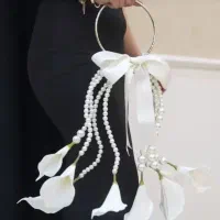 دسته گل عروس|صنایع دستی و سایر لوازم تزئینی|بهار, |دیوار