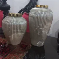 گلدان  رومیزی   شامپاین  دودی|صنایع دستی و سایر لوازم تزئینی|تهران, ستارخان|دیوار