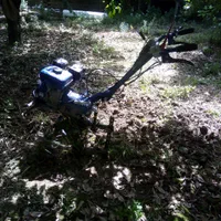 شخم زدن باغ باتیلرباغی(کندوموتور)