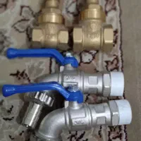دو عدد شیر گازی ایتالیایی دو عدد شیر حیاطی