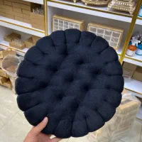 بالشتک مخمل طرح بیسکویتی چندکاربره|رختخواب، بالش، پتو|سیرجان, |دیوار