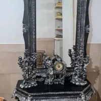 آینه شمعدان|آینه|ورامین, ورامین|دیوار