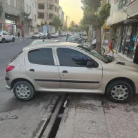 پژو ۲۰۶ تیپ ۲ فرانسوی مدل ۸۵ بیرنگ
