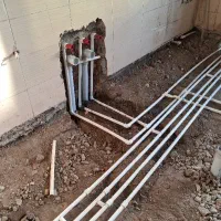 تاسیسات ساختمان،لوله کشی گاز، آب و فاضلاب،شوفاژ|خدمات پیشه و مهارت|رشت, دباغیان|دیوار