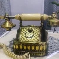 تلفن قدیمی عتیقه|کلکسیون اشیاء عتیقه|ابریشم, |دیوار