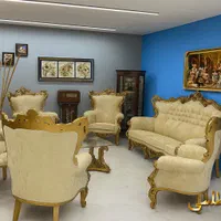 مبلمان نه نفره سلطنتی|مبلمان خانگی و میز عسلی|تهران, دهکده المپیک|دیوار