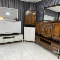 کنسول آینه زیبا و جذاب|بوفه، ویترین، کنسول|کرج, پیشاهنگی|دیوار