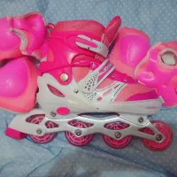 اسکیت تقریبا نو با وسایل کمکی|دوچرخه، اسکیت، اسکوتر|بندر دیر, |دیوار