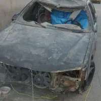 پژو پارس تصادفی مدل 83 موتور روشن نیاز ب اتاق