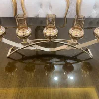 جاشمعی(شمعدان) ۵ شعله رنگ ثابت