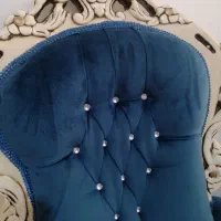 مبل9نفره درحدنوآبی ابریشمی3تامیز عسلی