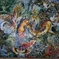 تابلو فرش  دست بافت