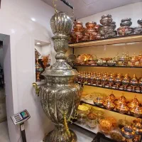 سماور برنجی(روکش قلع)