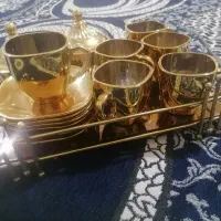 سرویس فنجان نعلبکی قندون سینی|ظروف سرو و پذیرایی|گنبد کاووس, |دیوار