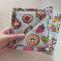 دستگیره پارچه ای آشپزخانه|سفره، حوله، دستمال آشپزخانه|قزوین, |دیوار