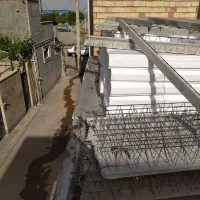 تیرچه 5متری و3متری فوم سقف معاوضه با پروفیل اهن