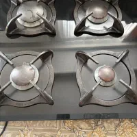 اجاق گاز شیشه ای در حد نو