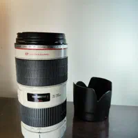 CANON EF 70-200 F2.8L IS II لنز کانن با جعبه و هود|دوربین عکاسی و فیلم‌برداری|تهران, قصر فیروزه ۱|دیوار