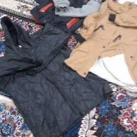 دوعددکاپشن ضدآب ویک عددپالتودخترانه ضدآب وداخل پشم|لباس|شادگان, |دیوار