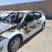 مگان سفید 2000cc مدل 91