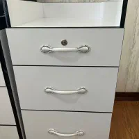 ترولی چرخ دار سه کشو