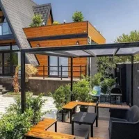 پیمانکاری باغ وویلاوکلبه سوئیسی و اسکلت بنایی فلزی