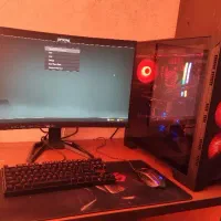 سیستم گیمینگ درحد نو کاملا سالم rtx 4070
