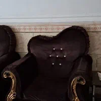 آینه شمعدان و مبل عسلی|مبلمان خانگی و میز عسلی|همدان, |دیوار