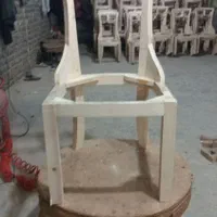 صندلی چوبی چستر پشت بلند|میز و صندلی غذاخوری|قم, نخودی|دیوار