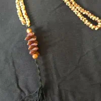 تسبیح خرما گرد(داز)تراش دست بافت زندان  انواع طرح|جواهرات|رشت, پیرسرا|دیوار