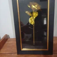 قاب گل آب طلا مناسب هدیه روز مادر