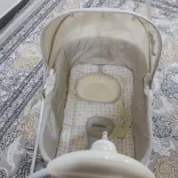 گهواره و تاب  برقی خارجی مارک معروف ببکو|تخت و صندلی بچه|بهبهان, |دیوار