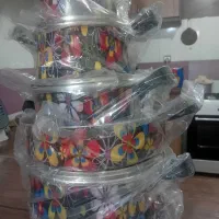 قابلمه تفلون گلدار جنس خوب