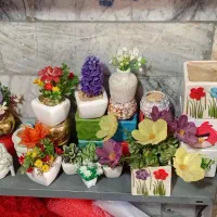 گل  و عروسک|گل مصنوعی|گزیک, |دیوار