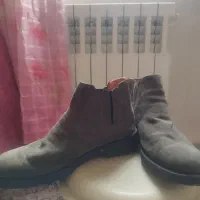 نیم بوت چرم مردانه سایز 41