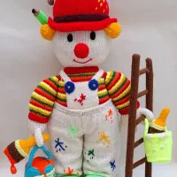 عروسک دستبافت|صنایع دستی و سایر لوازم تزئینی|قم, دروازه چوبی|دیوار