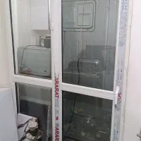 درب  pvcدوجداره